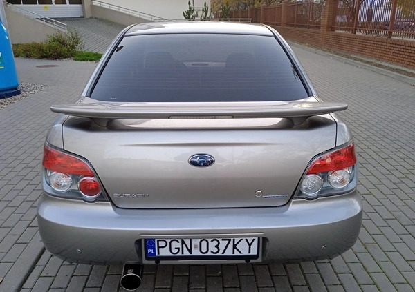 Subaru Impreza cena 39900 przebieg: 81000, rok produkcji 2006 z Warszawa małe 497